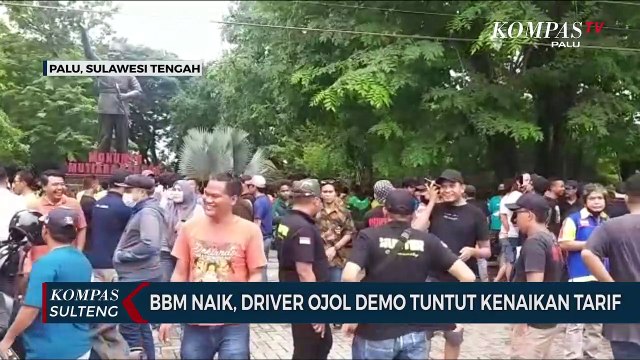 BBM Naik, Driver Ojol Demo Tuntut Kenaikan Tarif