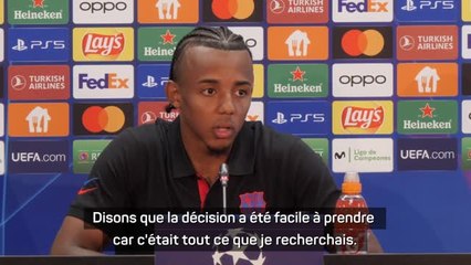 Groupe C - Koundé : "Je veux tout gagner et jouer la Coupe du monde"