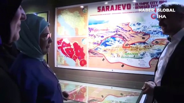 Emine Erdoğan, Umut Tüneli'ni ziyaret etti