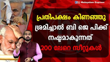 ബി ജെ പിക്ക്‌ നല്ല തോതിൽ ആശങ്ക ഉണ്ട്?