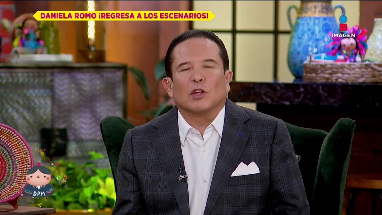 Así se prepara Daniela Romo para volver a los escenarios
