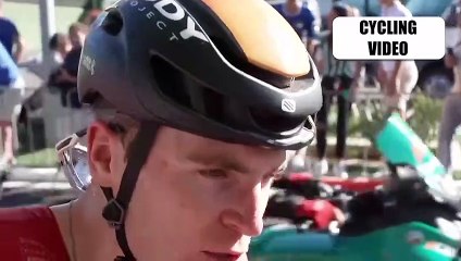 Fred Wright Reacts To Contact Causing Primoz Roglic Crash In Sprint Finish At Vuelta a Espana