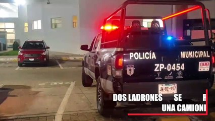 Detienen a un sujeto que en compañía de otro, robaron una camioneta en la colonia La Estancia