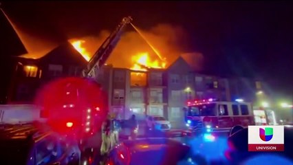 Incendio deja a 64 personas sin hogar