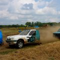 Les courses de traines-culs, des demi bolides lancés à pleine vitesse