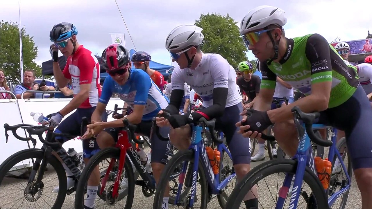 AJ Bell Tour of Britain 2022 | Stage three highlights | Durham to Sunderland