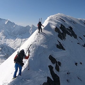 Paul et Luc ont relié la mer Méditerranée au lac Léman en ski de randonnée