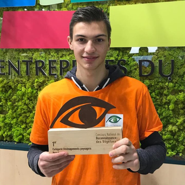 À 16 ans, Loris remporte le concours national de reconnaissance de végétaux