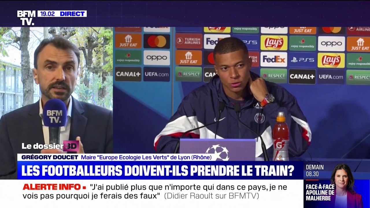 Trajets en avion du PSG: pour le maire de Lyon, "il y a besoin d'une prise de conscience générale"