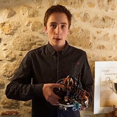 Sacha, 14 ans, inventeur d'un robot primé au concours Lépine