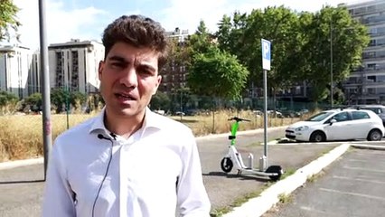 Roma, via ai test del monopattino smart: "Sa distinguere tra strada e marciapiede"