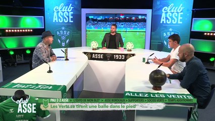 À la UNE de CLUB ASSE : le débrief de Pau 2-2 ASSE / L'Edito de mon Blet' / Un choc pour l'Histoire / La violence dans les stades ne date pas d'hier / Le projet des Socios Verts reste d'actualité.