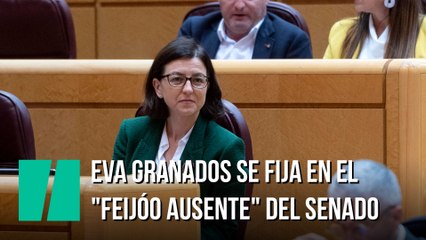 Eva Granados se fija en el "Feijóo ausente" del Senado
