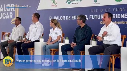 Avanzan permisos para construcción de puerto en Alvarado