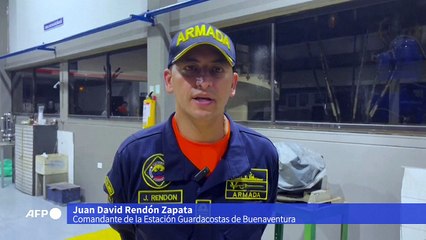 Colombia rescata 29 tripulantes de barco incendiado de bandera venezolana