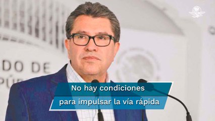 Anuncia Monreal que no habrá fast track sobre GN y la Sedena