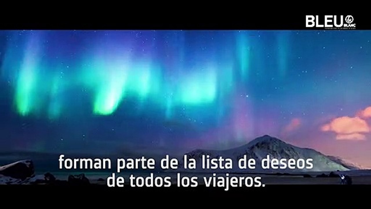 Auroras Boreales - Bleu&Blanc