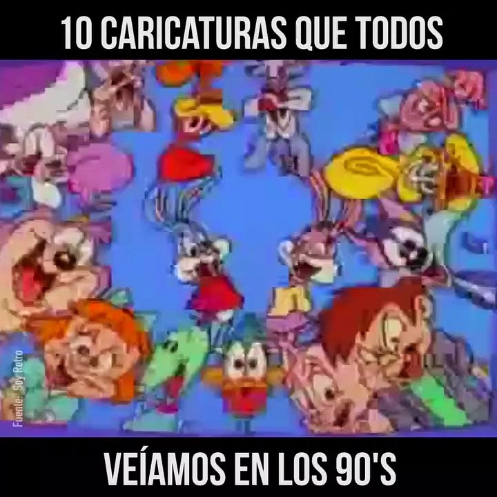 10 Caricaturas Que Todos Veíamos En Los 90's 🤩
