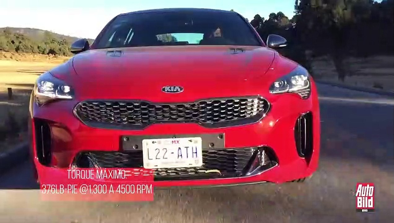 Prueba de manejo del KIA - Stinger en Alemania - Auto Bild México