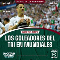 Los máximos goleadores del TRI en mundiales - #BalónVsTiempo