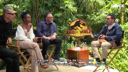 Entrevista con el elenco de Jurassic World Dominio