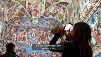 Llega la expo de la Capilla Sixtina de Miguel Ángel a la CDMX