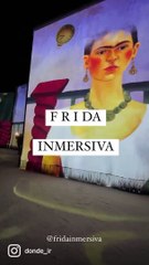Frida Inmersiva en el Frontón México - Dónde Ir