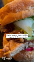 Hamburguesa de suadero de Cencerro