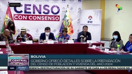 Gobierno boliviano prepara nuevo censo de población y vivienda