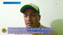 Apoyarán a estudiantes de escasos recursos en Coatzacoalcos