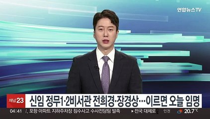 대통령실 신임 정무1·2비서관에 전희경·장경상…이르면 오늘 임명