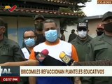 Bricomiles rehabilitan planteles educativos en 5 municipios del estado Cojedes