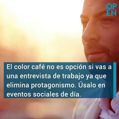 ¿Cómo se debe de vestir con traje? - Revista OPEN