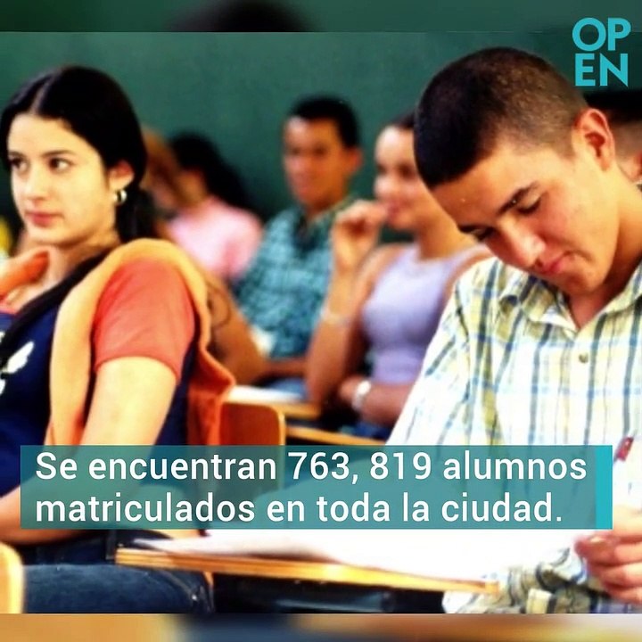 La educación de la CDMX En Cifras