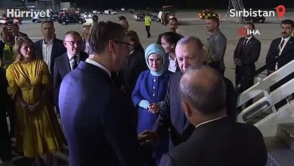 Cumhurbaşkanı Erdoğan, Sırbistan’da