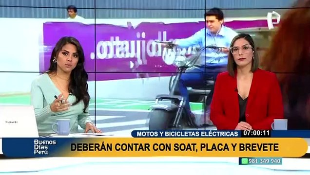 ¡Atención conductores! Motos y bicicletas eléctricas deberán contar con licencia y Soat
