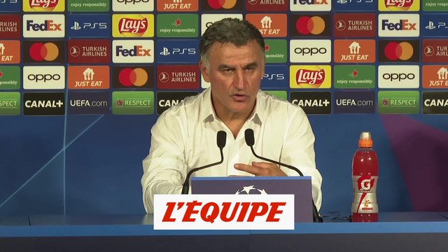 Galtier : «Je n'ai pas à présenter mes excuses, c'était une blague de mauvais goût» - Foot - C1 - PSG