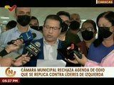 Concejo Municipal de Caracas repudia intento de magnicidio contra Cristina Fernández de Kirchner