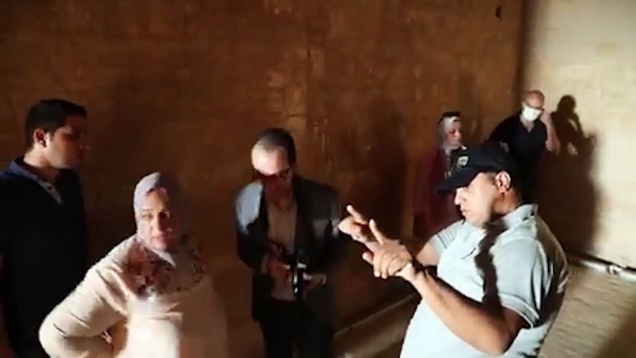البحوث الفلكية ترصد ظاهرة تعامد الشمس على قدس الأقداس بمعبد هيبس بالوادى الجديد