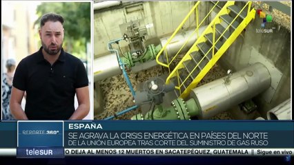 Crisis energética en Europa se agudiza por anuncio de cierre de gasoducto ruso