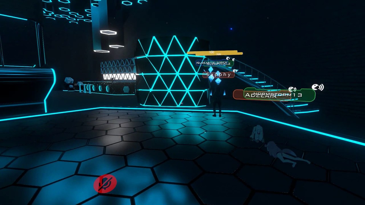 VRChat Meeting a freelance VA and other random encounters