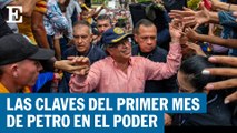 COLOMBIA | Los momentos clave del Gobierno de Petro en su primer mes | EL PAÍS