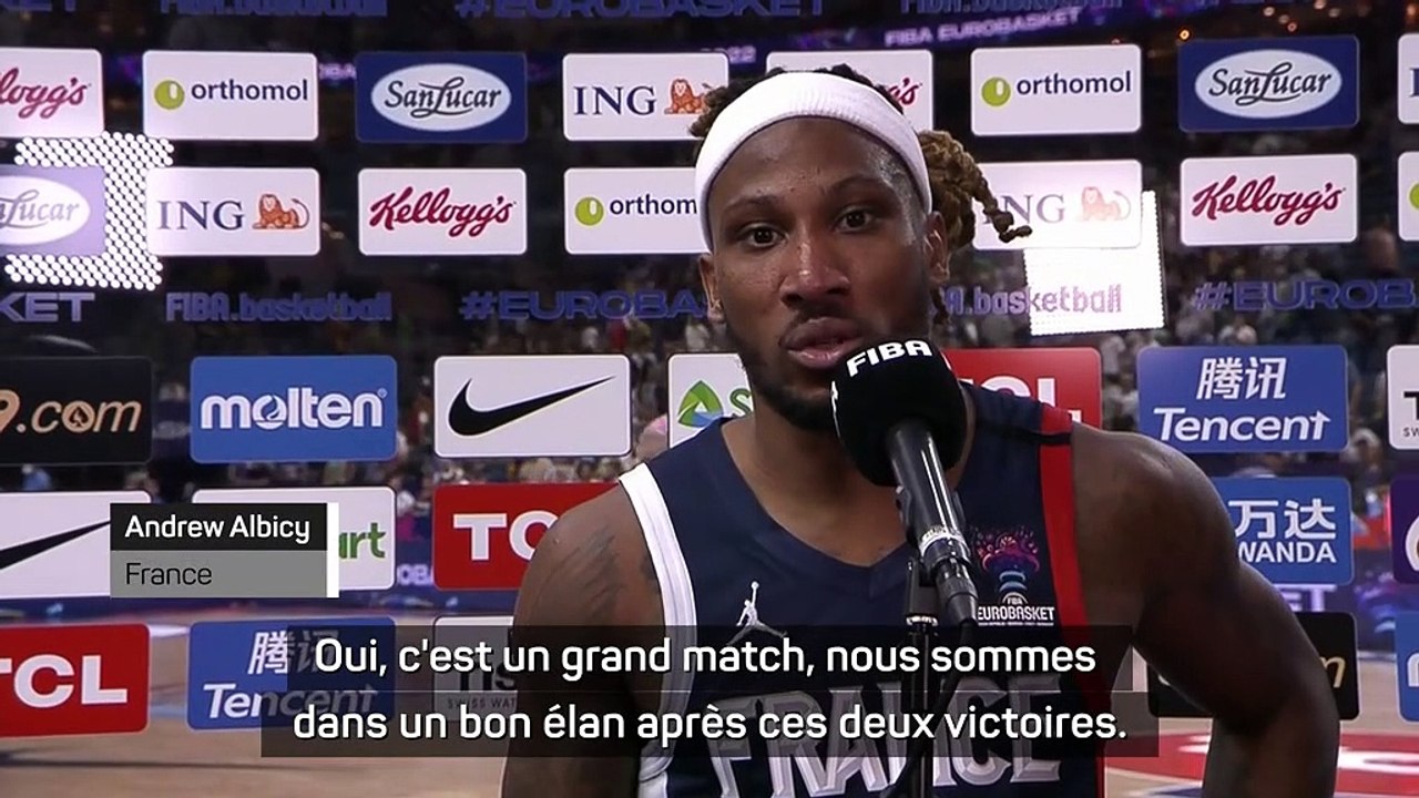 Gr. B - Albicy : "Nous avons bien défendu et bien joué en attaque aussi"