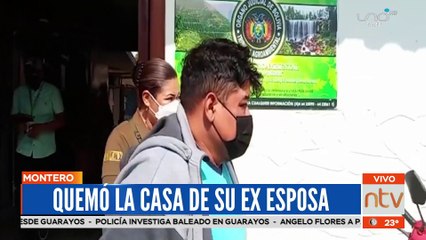 Hombre quemó la casa de su expareja