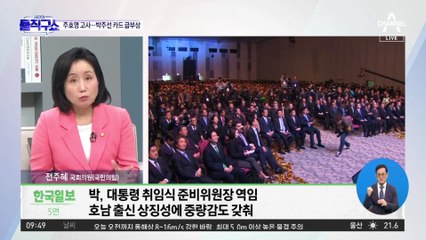 주호영 고사에…與 비대위원장 박주선 부상