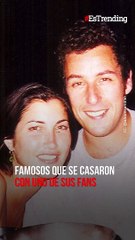 Amor puro: famosos que se casaron con uno de sus fanáticos