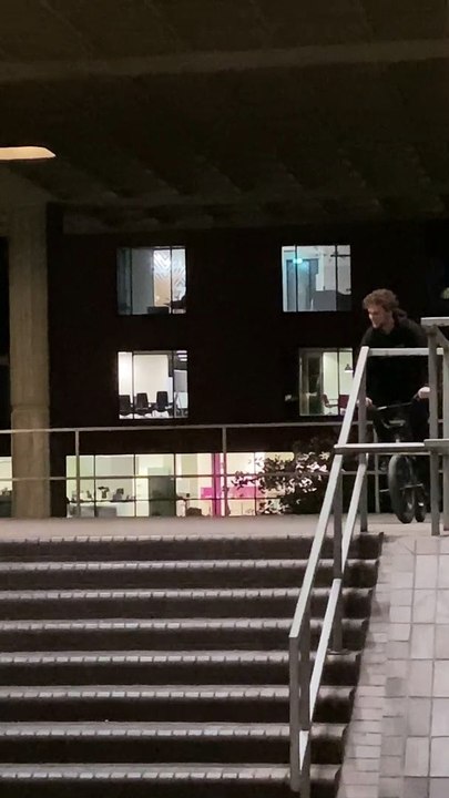 BMX Bike Trick Falls Flat