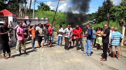 PRINCES TOWN PROTESTS