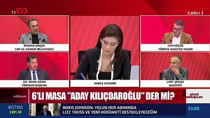 Cem Küçük ''Erdoğan'ın rakip olarak çekineceği'' adayı açıkladı
