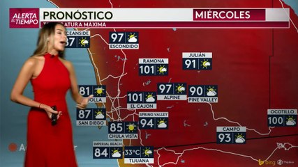 Pronóstico del tiempo para hoy miércoles 7 de septiembre.